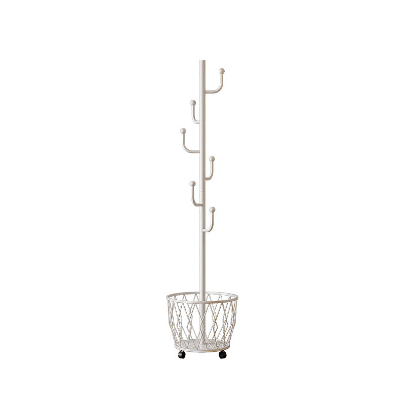 A hanger floor bedroom modern light luxury coat rack Internet celebrity hanger Nordic rack with wheel mobile shelf