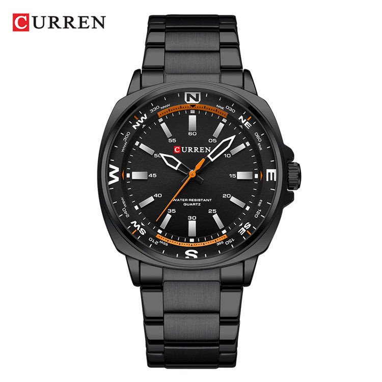 A the new 8455 simple foreign trade hot-selling watch men's watch fashion casual personality popular - Mixbatch