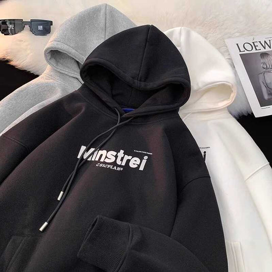 A hooded sweater