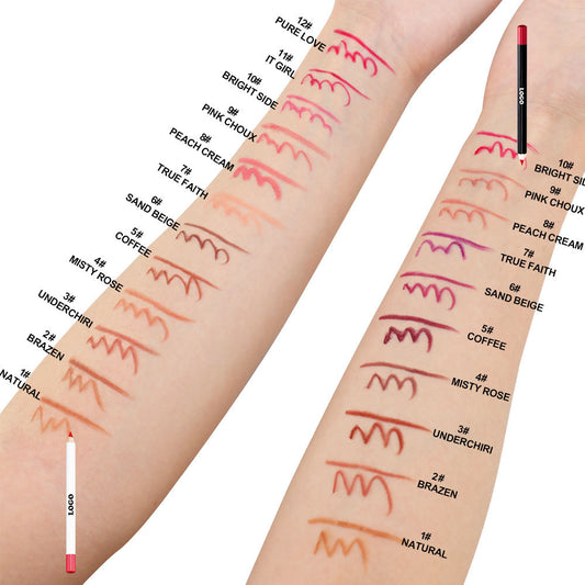A lip liner —— Customizable logo MOQ 100 pieces