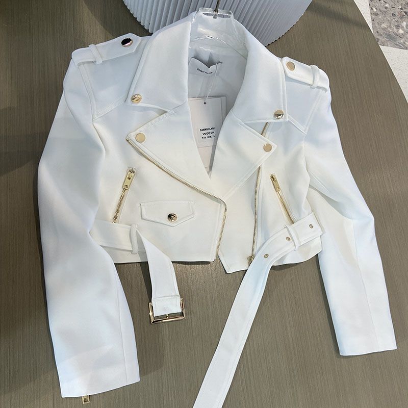 A leather jacket