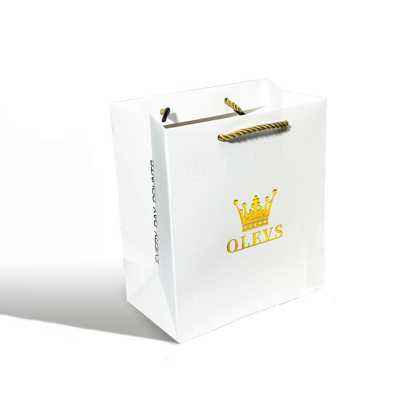 Custom watch design A watch packaging box gift bag set