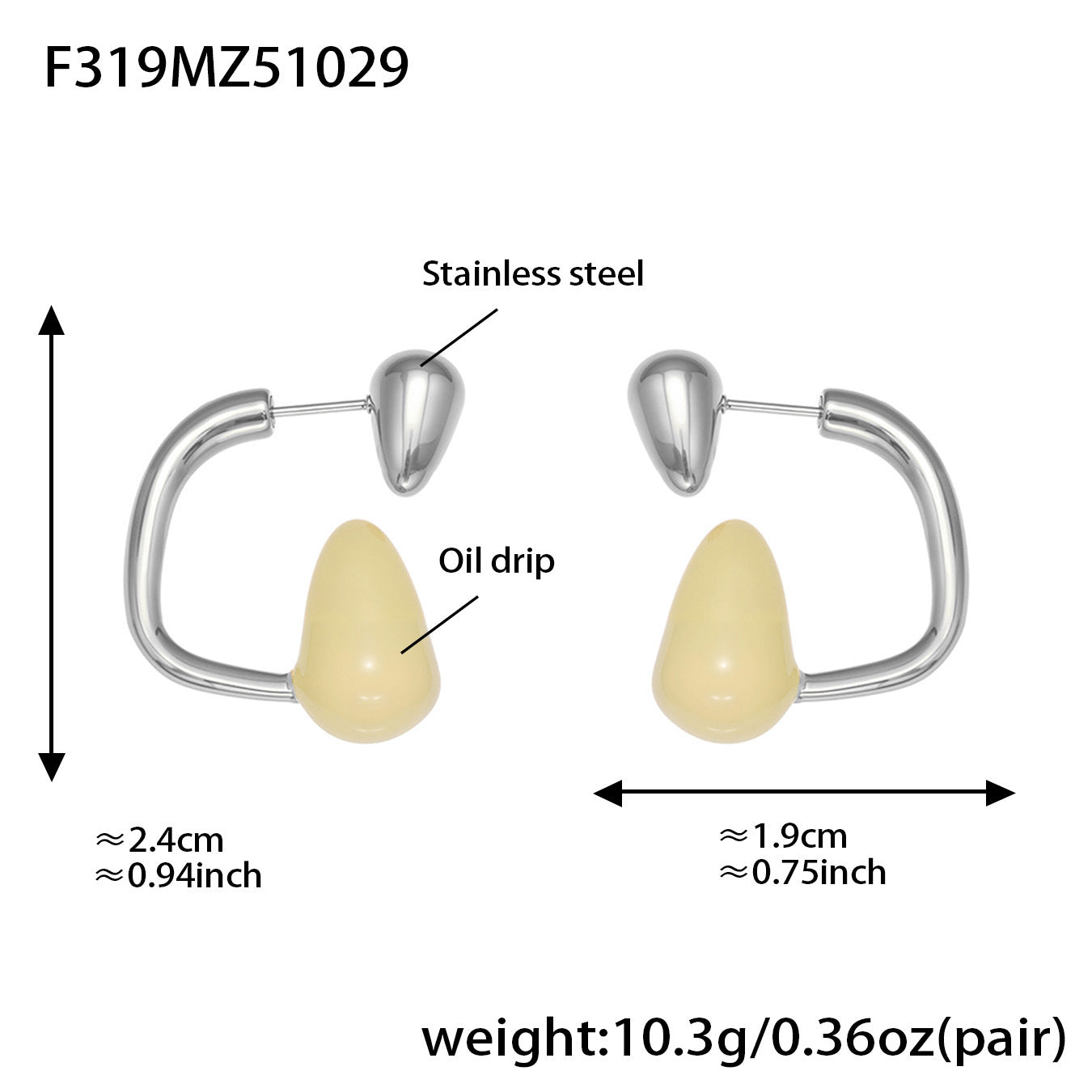 A stud earrings jewelry