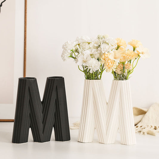 A ceramic vase ornament