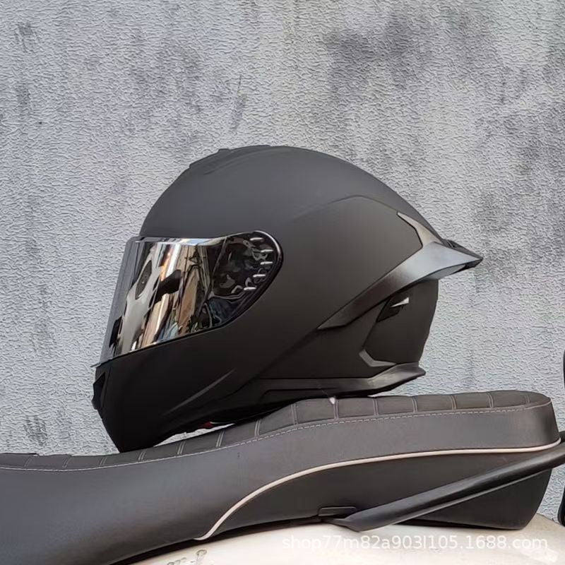 A locomotive helmet