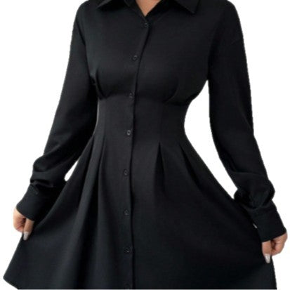 A lapel dress
