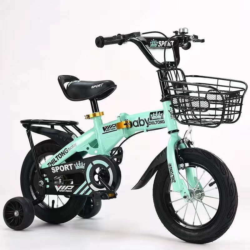 A children's bicycle