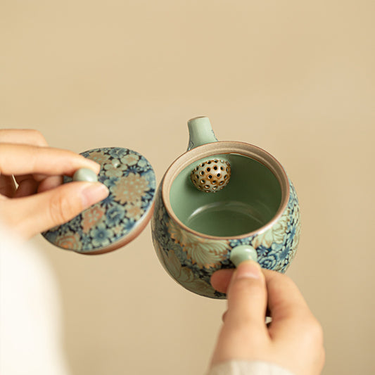A teapot tea