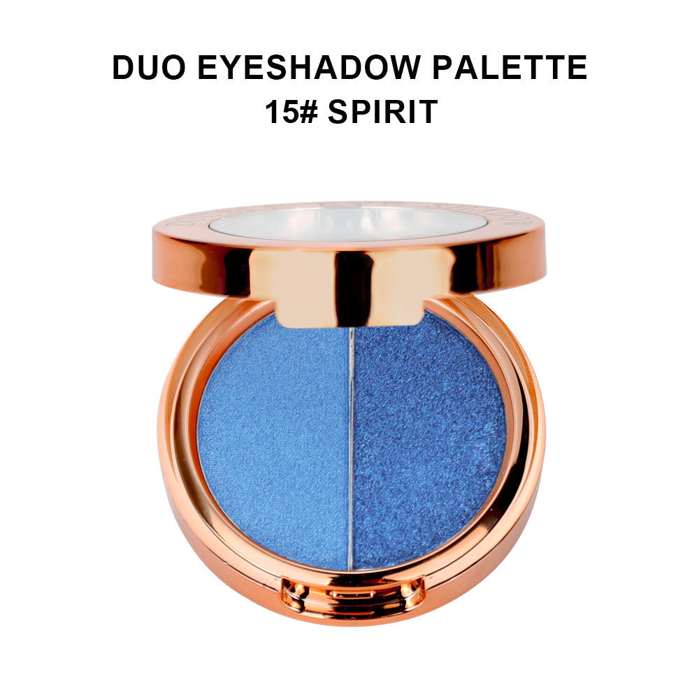 A two color eyeshadow —— Customizable logo MOQ 100 pieces