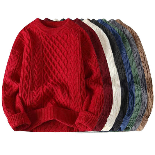 A knitted sweater