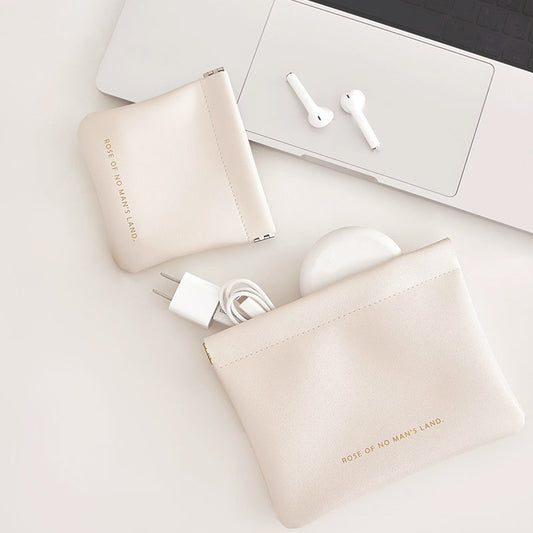 A Cosmetic bag Change bag Card bag Digital storage small bag Shrapnel data cable Storage bag Inner tank bag