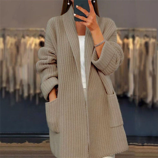 A knit jacket