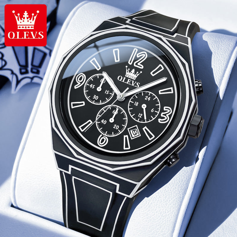 Custom watch design A silicone strap watch