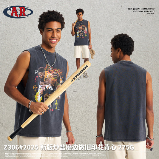 A Sleeveless Men's Vest