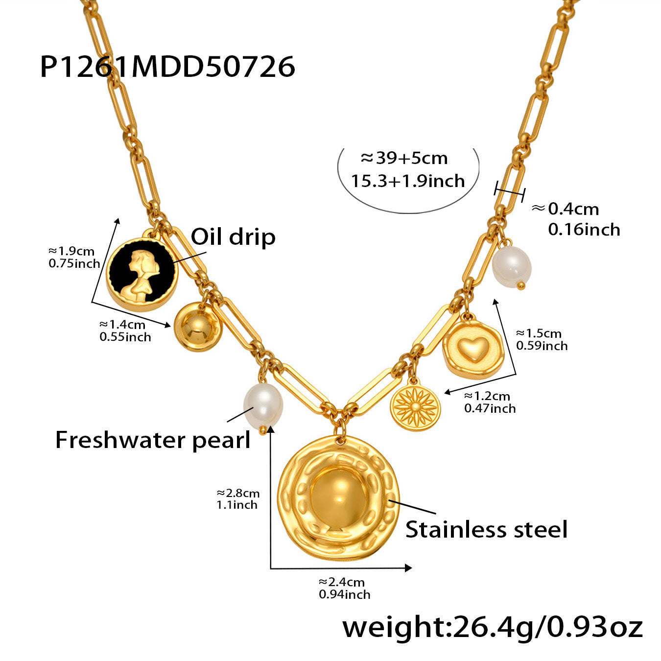 A necklace jewelry