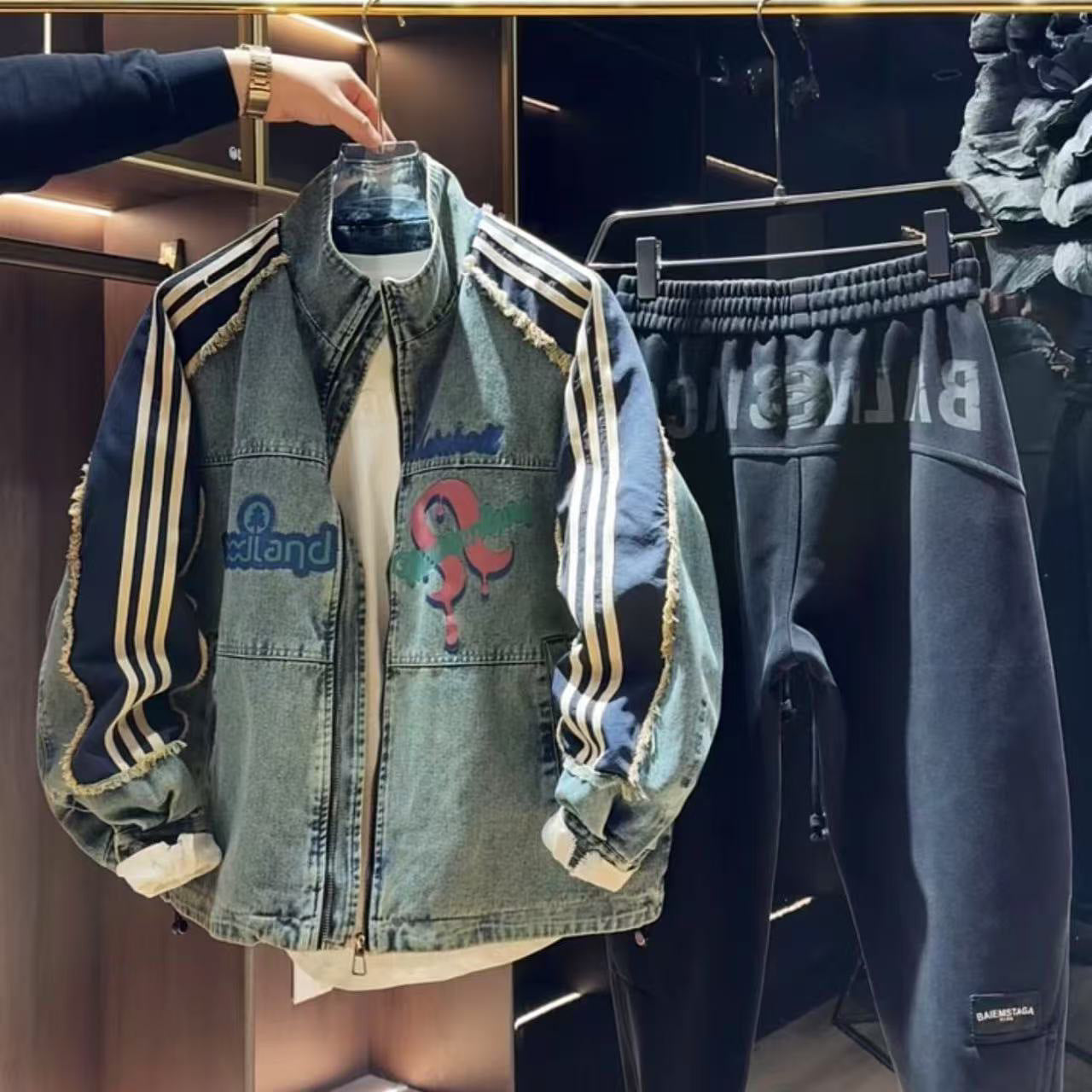 A denim jacket