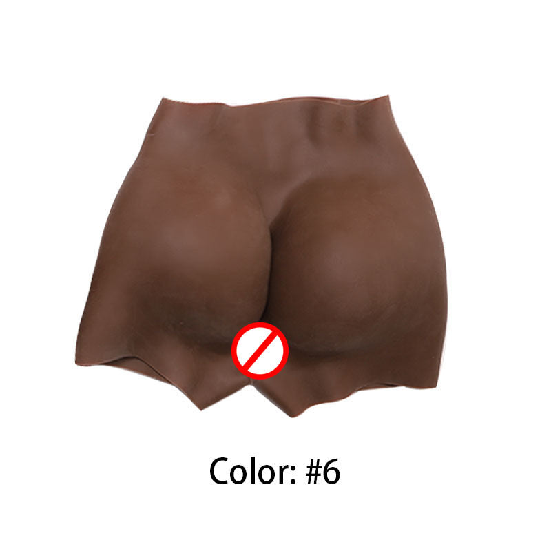 A open-file pure silicone hot-selling hip-rich hip artifact fake yin pants fake butt fake lady drag pants