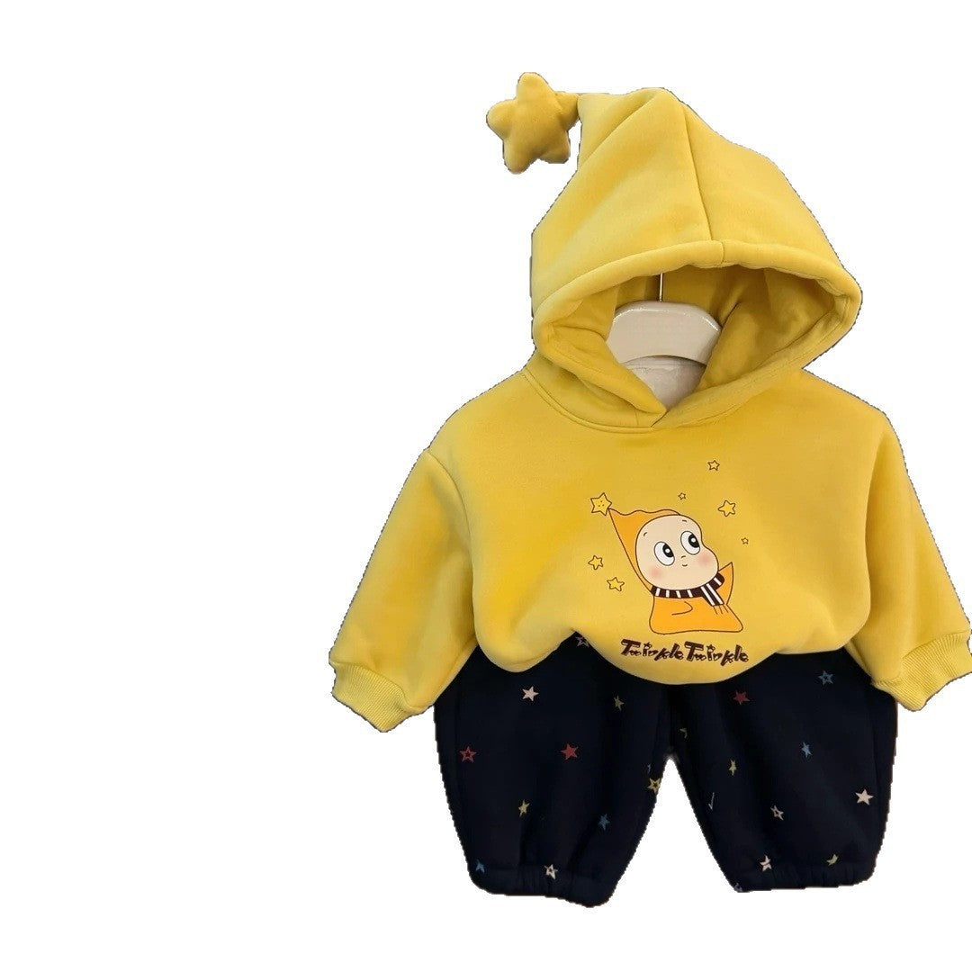 A children's hooded set