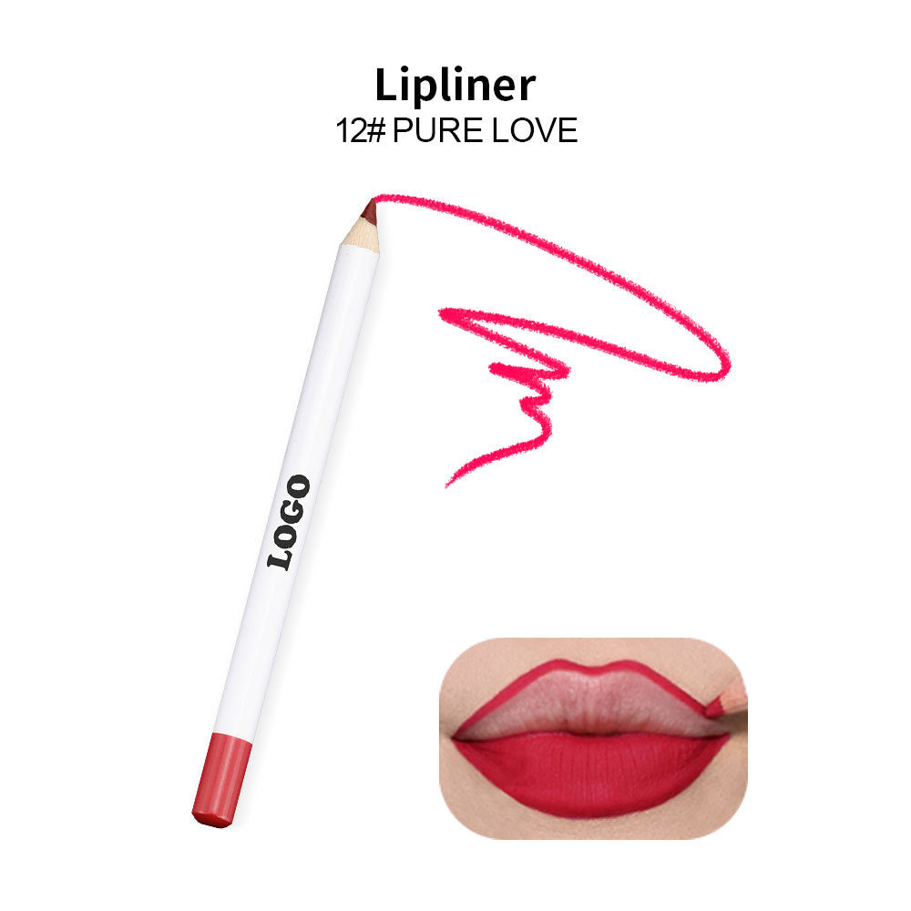 A lip liner —— Customizable logo MOQ 100 pieces