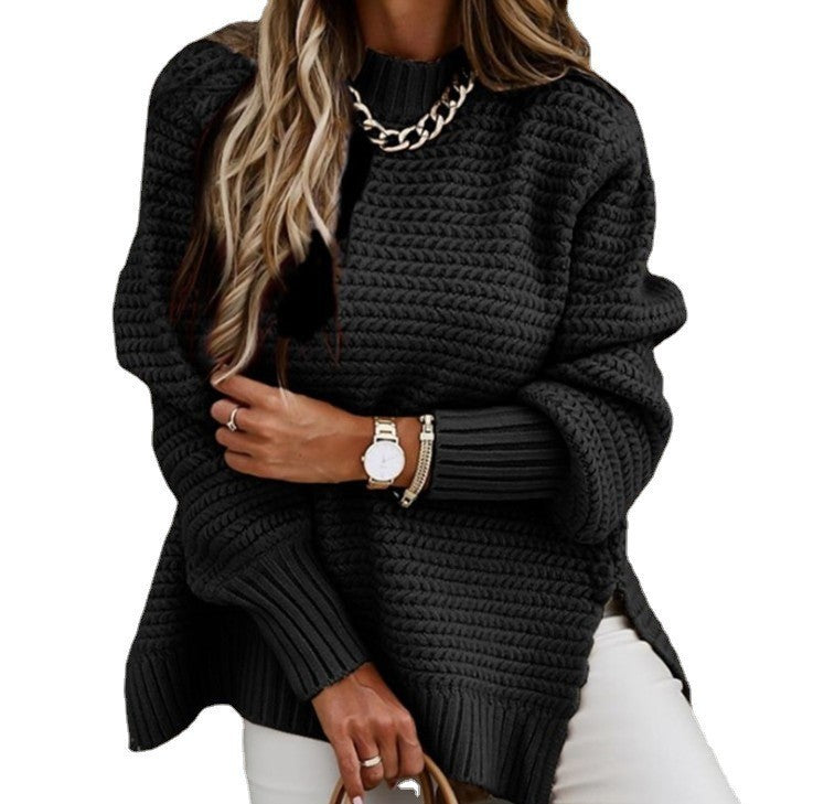A knitted sweater