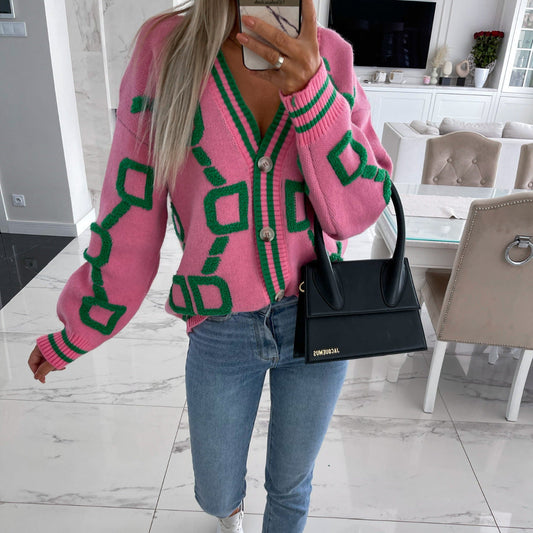 A sweater jacket