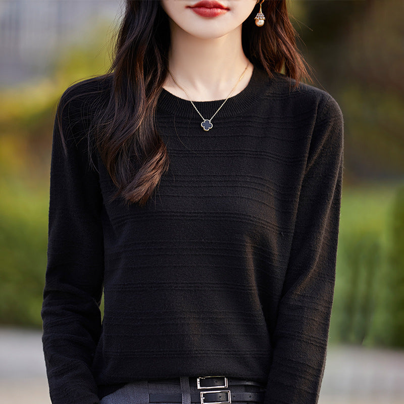 A knit top