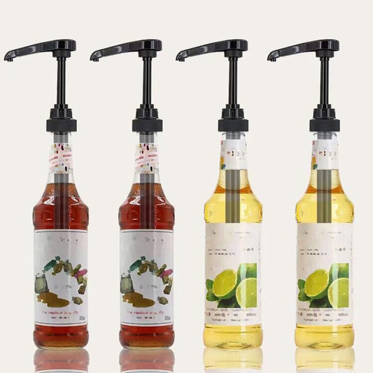 Syrup Pressure Nozzle Hand Pressure Type Quantitative Pressure Pump Quantitative Jam Press Head Pressure Pump Universal Pump Head 28/400 Pump 10CC