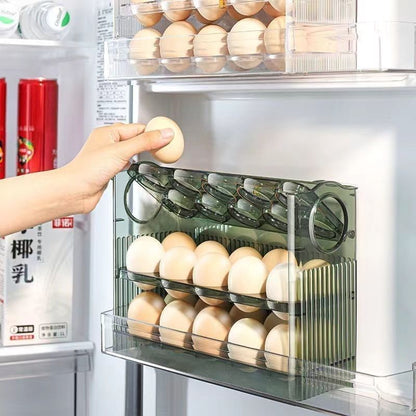 P egg storage and finishing