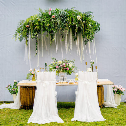 A  chair decoration