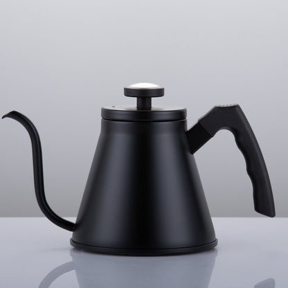 A Stainless steel temperature-controlled hand-brewed coffee pot, thermometer model drip filter Japanese-style small mouth kettle