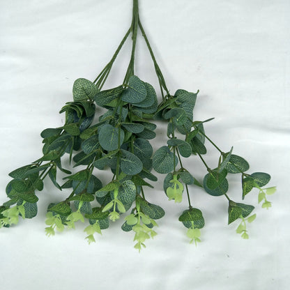 A small bunch of money leaves potted plants simulated green plants wedding home set shooting props silk flowers