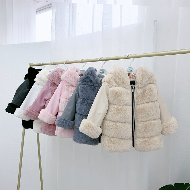 A children's and adolescent coat
