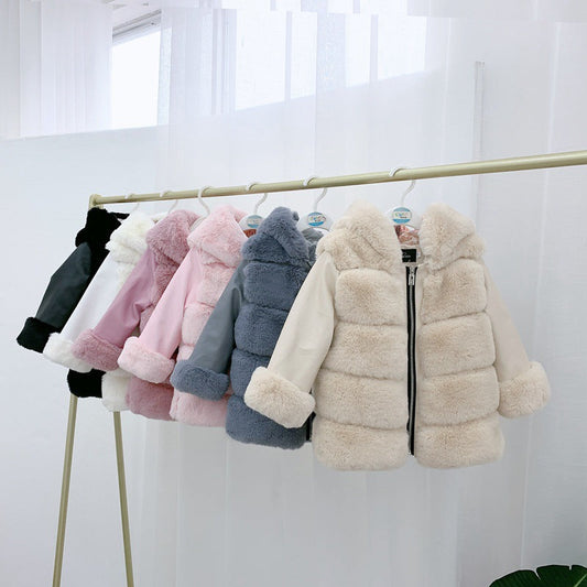 A children's and adolescent coat