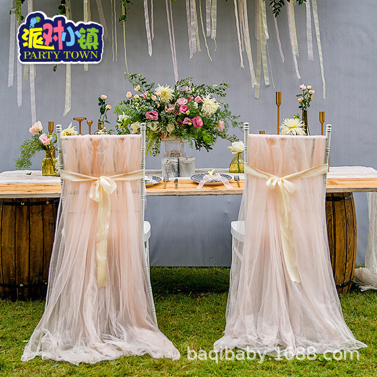 A  chair decoration