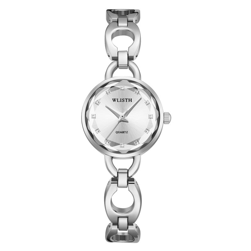 A New Ladies Watch Bracelet Steel Belt Watch Korean Edition Fashion Waterproof Student Quartz Watch Women's Watch