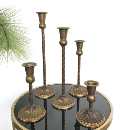 A European wrought iron candle holder Wedding arrangement Single head candle cup Hotel homestay decoration Candle light dinner Candle holder