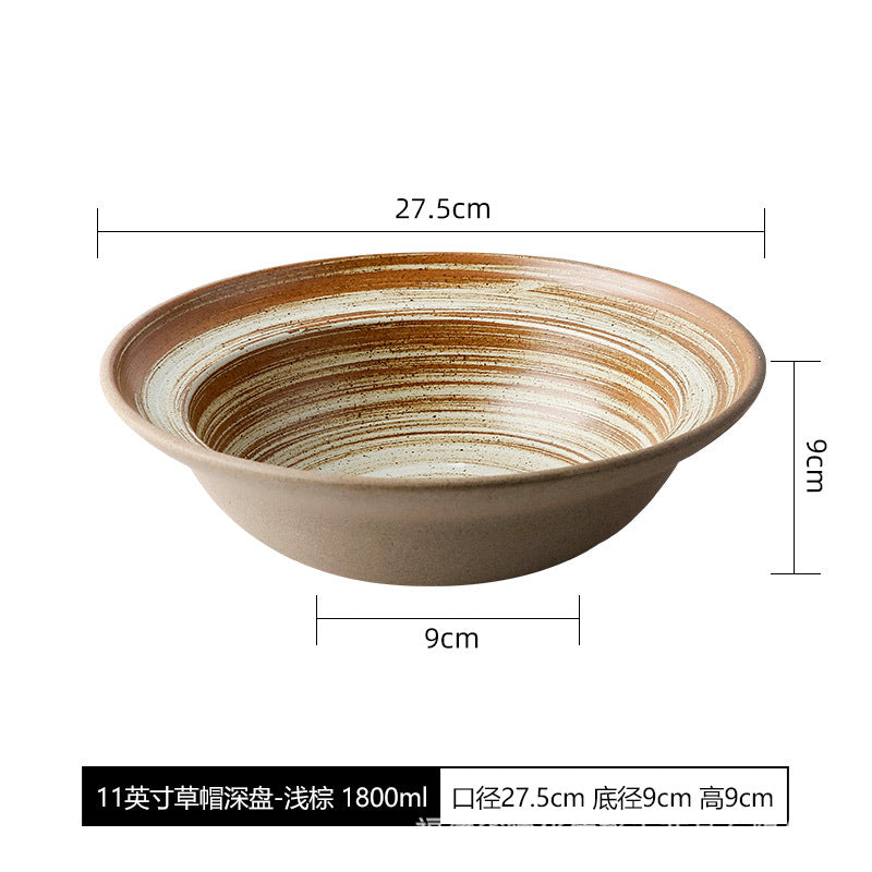 A ceramic tableware