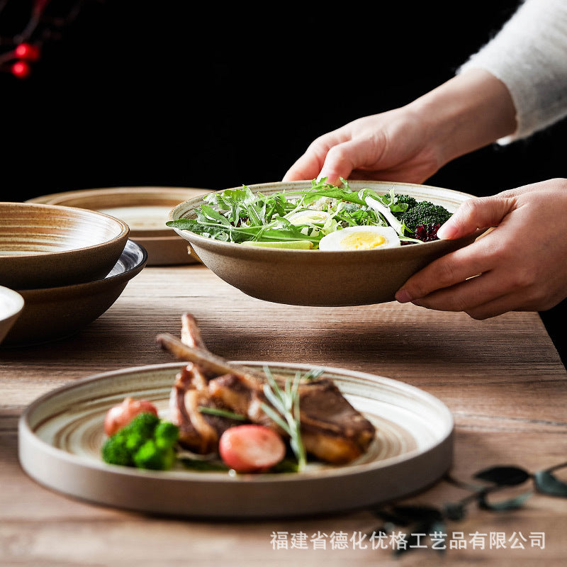 A ceramic tableware