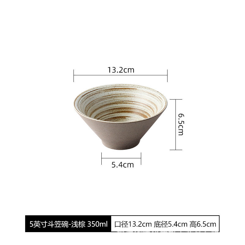 A ceramic tableware