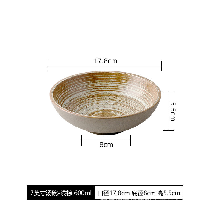 A ceramic tableware