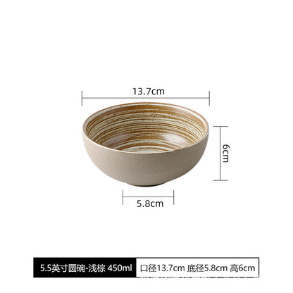 A ceramic tableware