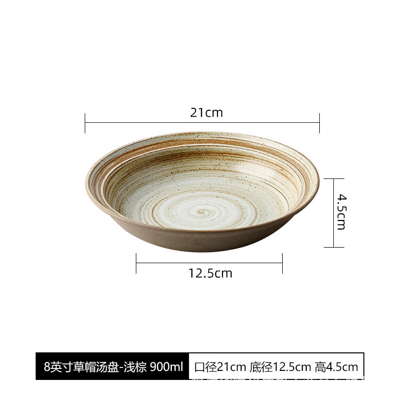 A ceramic tableware