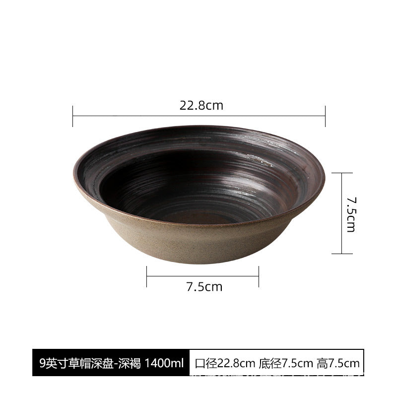 A ceramic tableware