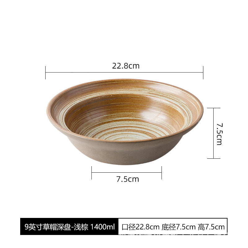 A ceramic tableware