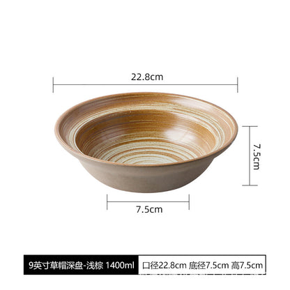 A ceramic tableware