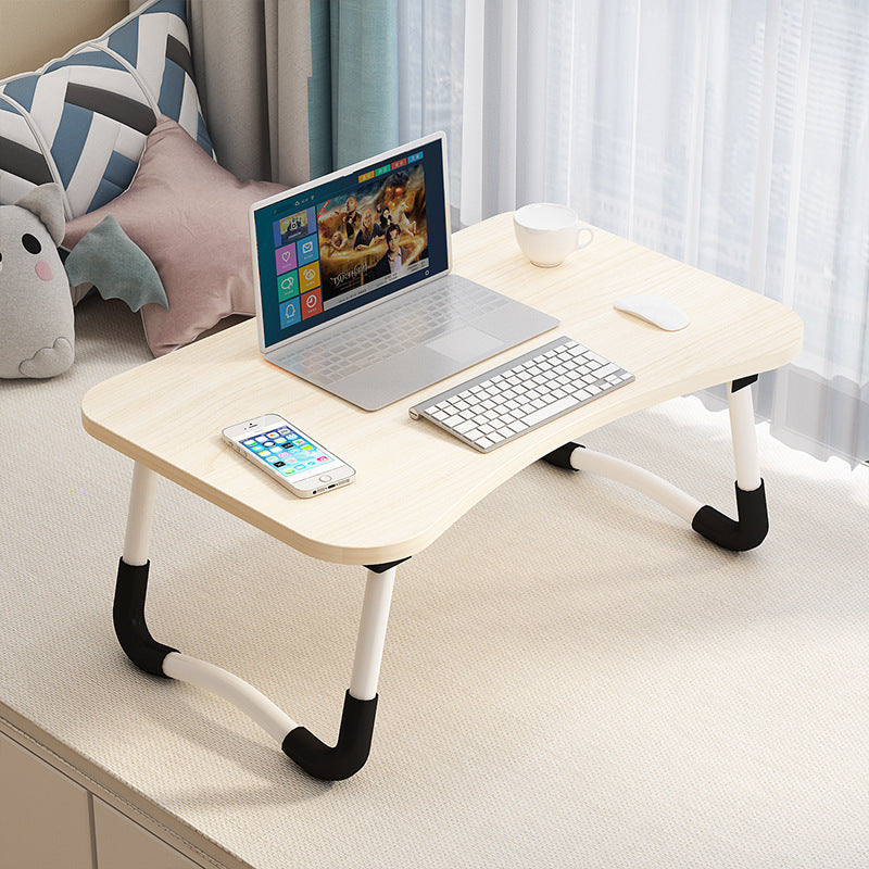 A: Removable bed table dormitory folding desk free computer desk office furniture