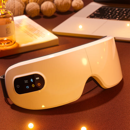 A hot eye mask