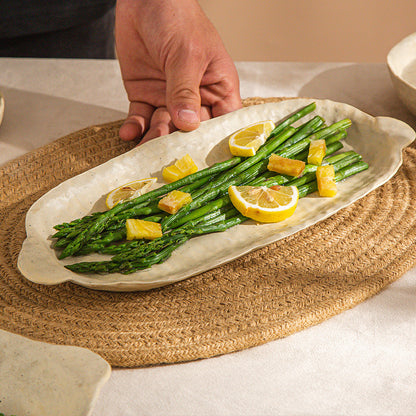 A ceramic handmade tableware