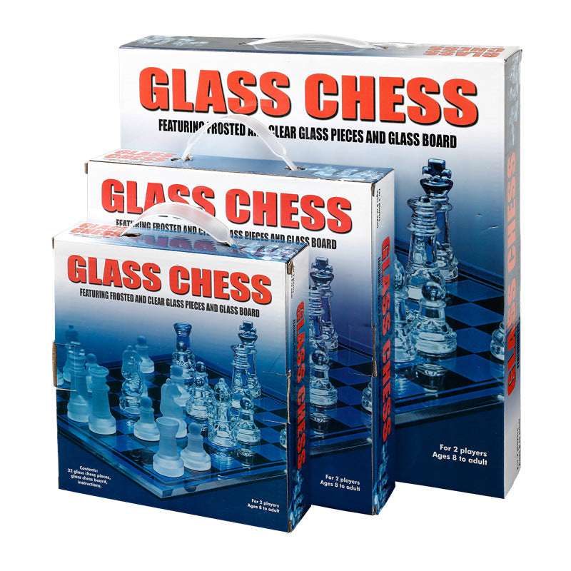 A  glass Chess Transparent Ornament
