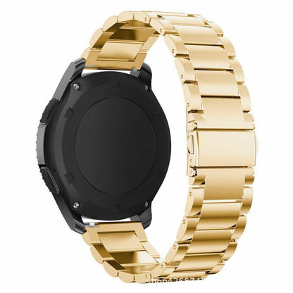 A Suitable for Samsung Galaxy Watch 3 stainless steel strap 20/22mm universal three-ball metal steel strap